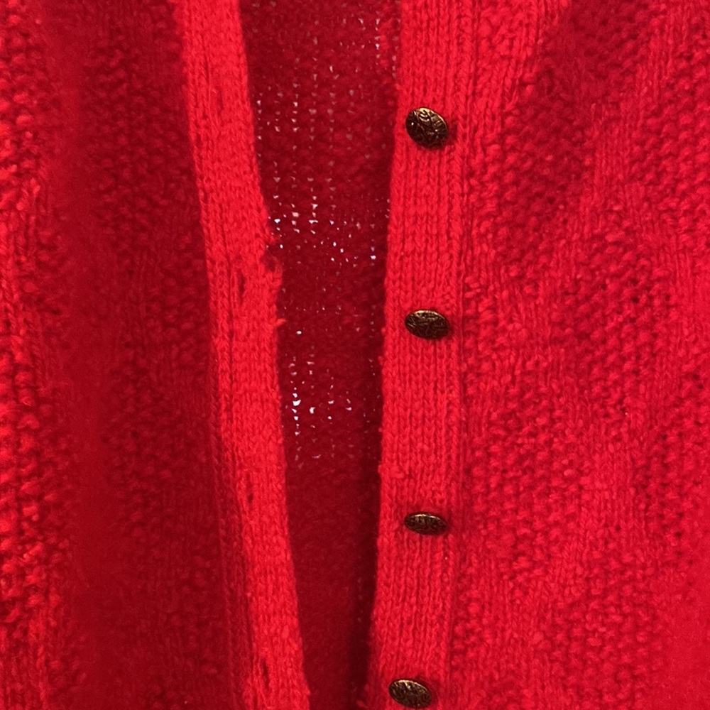 Pendleton Red Sweater - Picture 4 of 4
